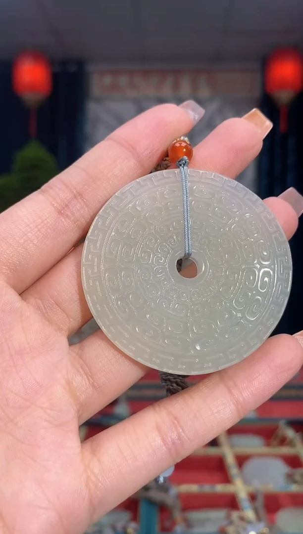 【闪购商品】和田玉挂件未镶嵌50平安扣