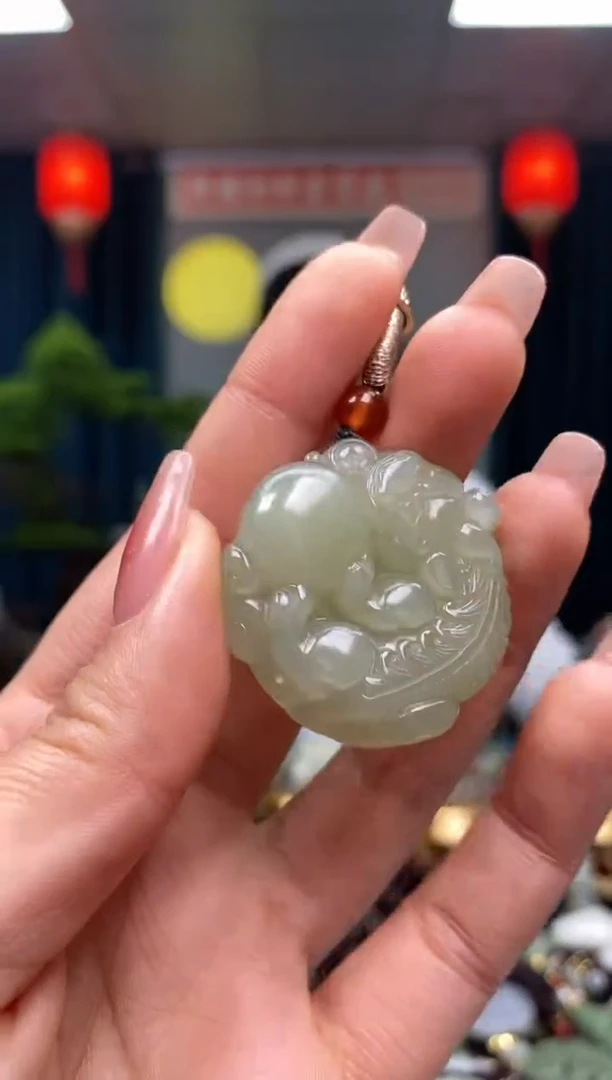 【闪购商品】和田玉颈饰未镶嵌貔貅