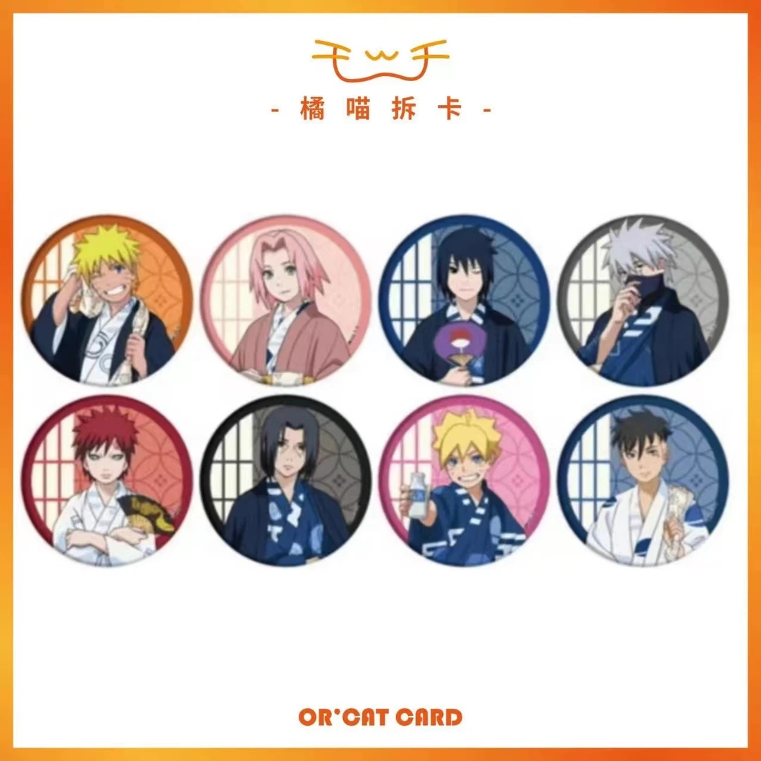 【混池】A3火影忍者温泉新绘浴衣和服吧唧 徽章 （未成年人禁止下单）