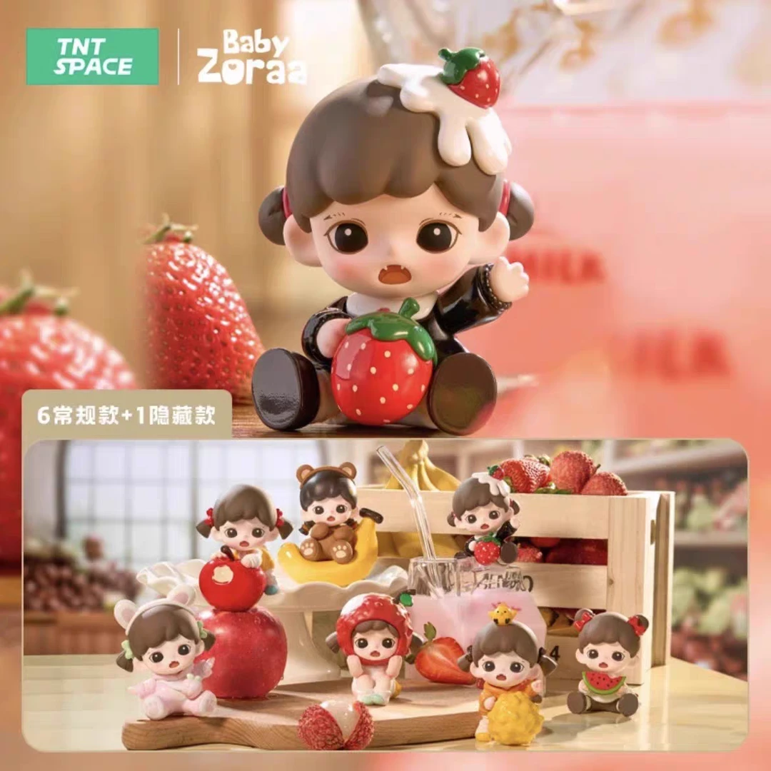 【拆盒】Zoraa我爱吃果果系列盲盒潮玩手办