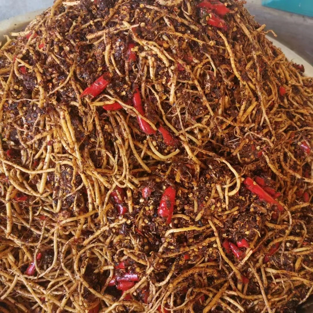 麻辣酸香菜根600克