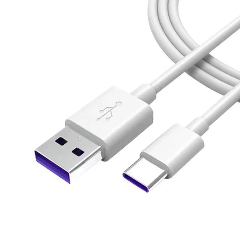 TYPE-C充电线1米超级快充适用华为荣耀数据线5A通用usb不伤机安卓