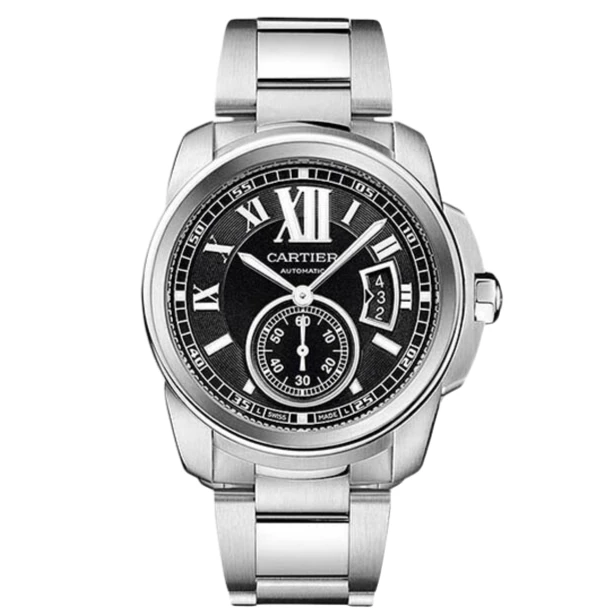 99新 Cartier/卡地亚 卡利博42mm/W7100016/男士自动机械手表经典