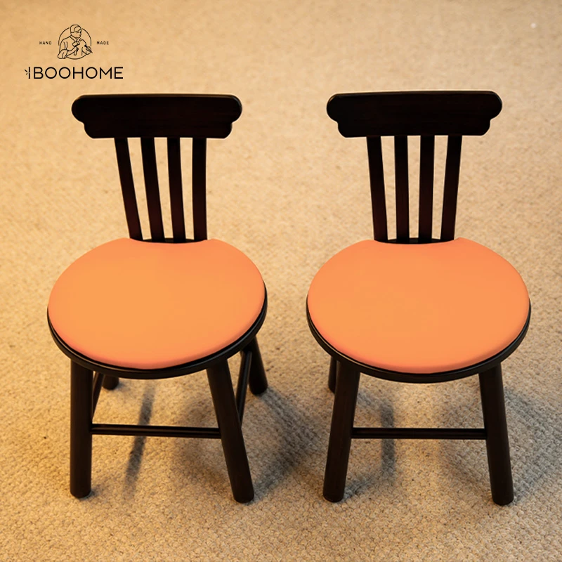 【小龙帽弹力靠背小椅子】人体工学推拿腰部椅子家用凳子儿童靠背椅