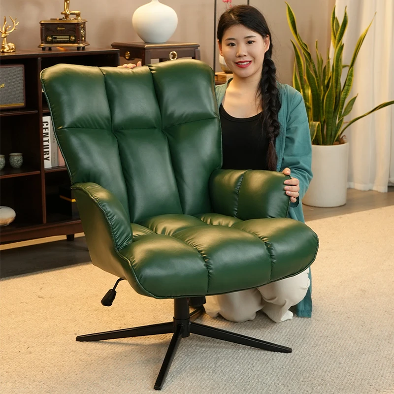 办公室老板椅书桌靠背椅卧室学习轻奢客厅书房不无竹意式极简家具