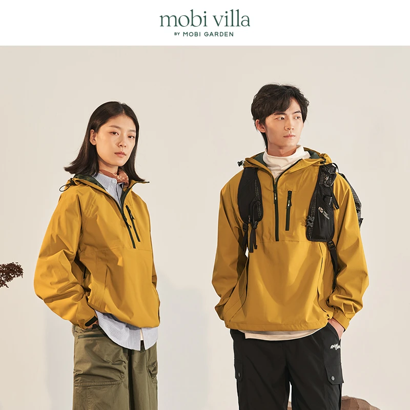 【牧高笛丨冲锋衣】Villa系列户外露营休闲宽松百搭外套NX22318007