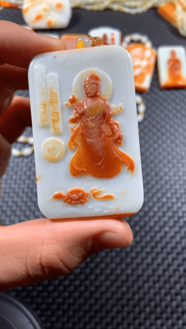 【闪购商品】和田玉挂件未镶嵌1