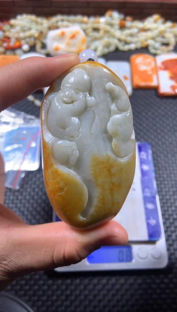 【闪购商品】和田玉挂件未镶嵌1