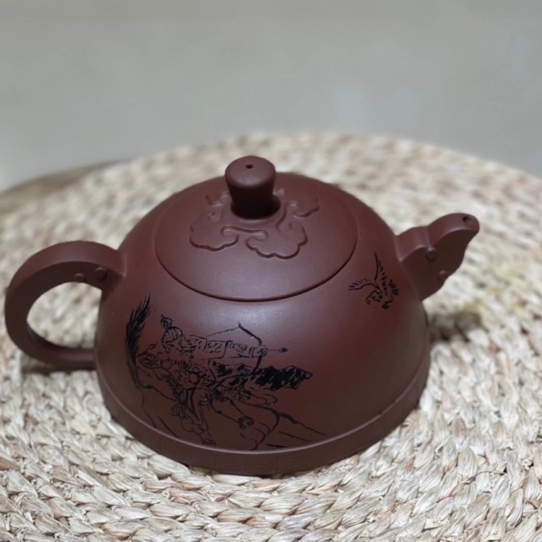 蒙古包手工紫砂壶