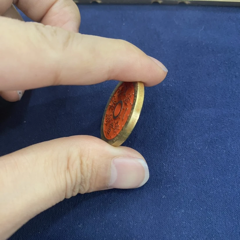 铜吊坠 铜 文 拍一发三  红袋吊坠-110259