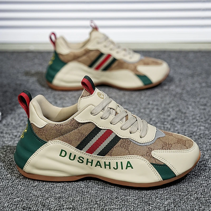 高端定制韩版潮流百搭复古透气固特异时尚休闲鞋