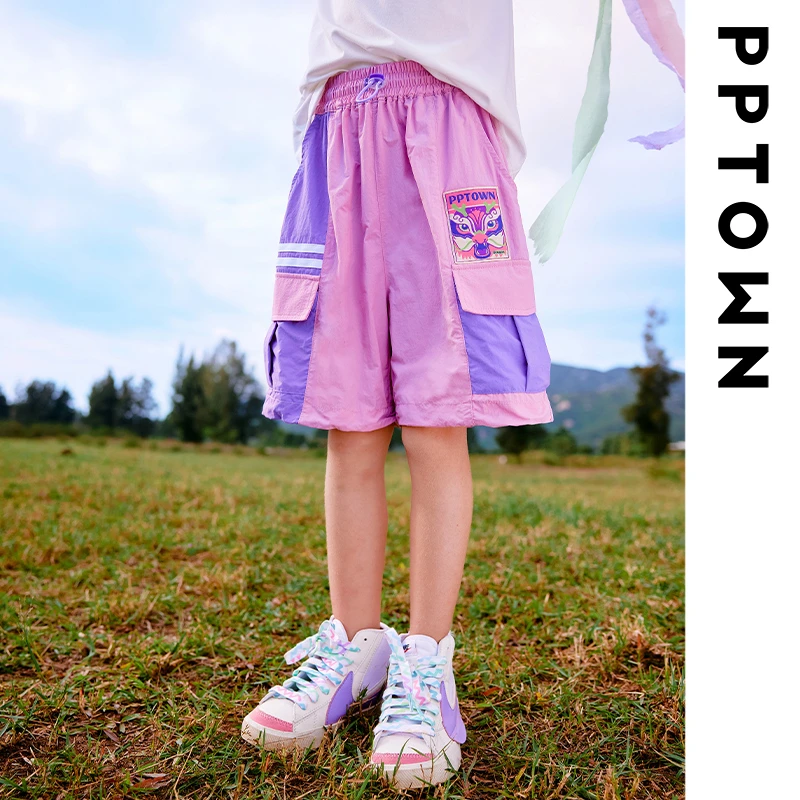 女童短裤2024夏装新款儿童运动五分裤中大童宽松休闲裤11861