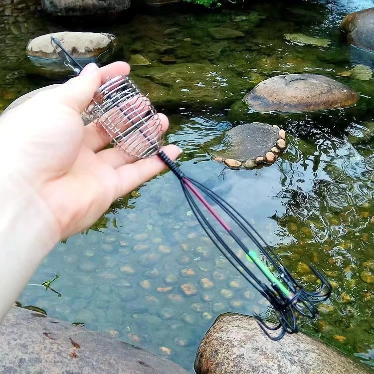 爆炸鱿鱼钩皮匠鱼钩扒皮狼鱼钩手工绿色海钓功能夜光制成材质品质