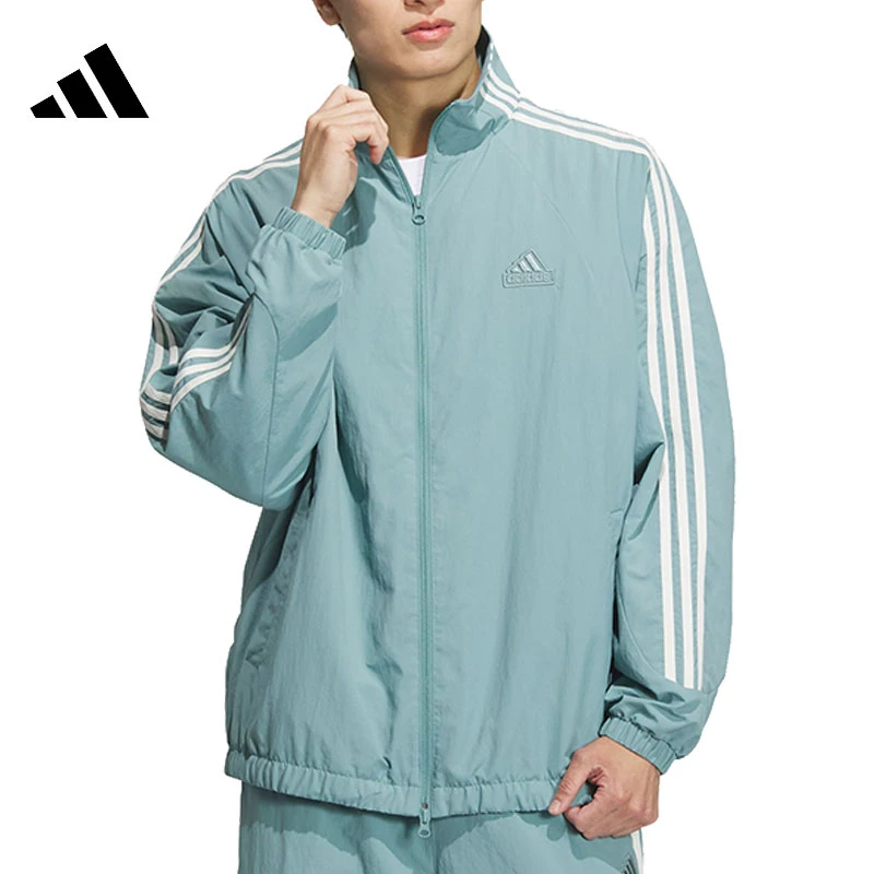 【法雅体育】adidas阿迪达斯男子运动潮流百搭休闲夹克外套JI6648