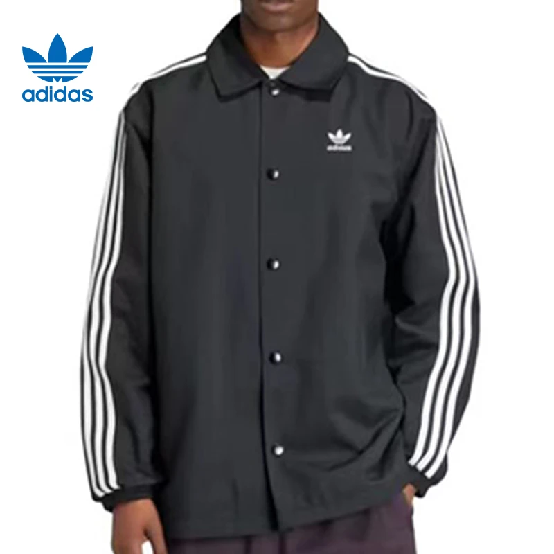 流光风adidas阿迪达斯三叶草男子运动休闲夹克外套IZ1831