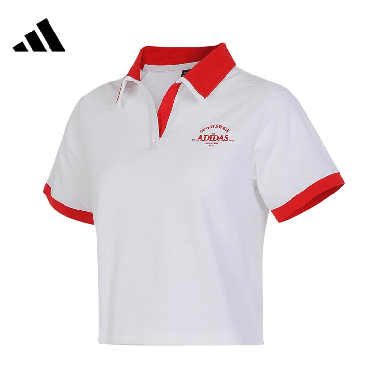 【商城】流光风adidas阿迪达斯女子运动休闲短袖T恤JC8685