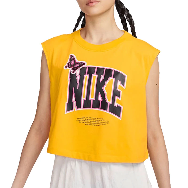 nike耐克女子运动休闲无袖T恤FD2574-739