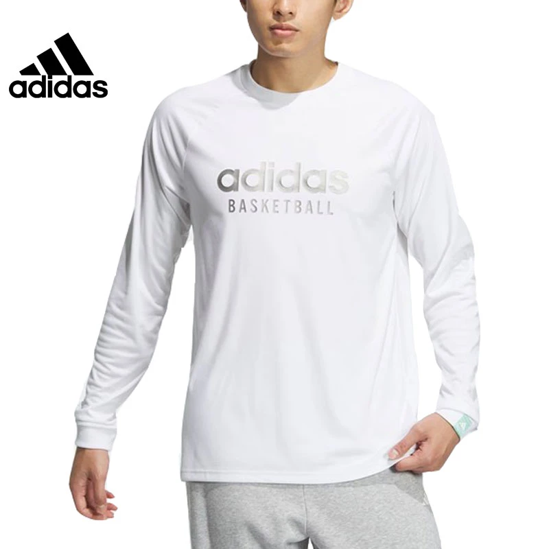 【法雅体育】adidas阿迪达斯春季男子运动休闲长袖T恤JE3507