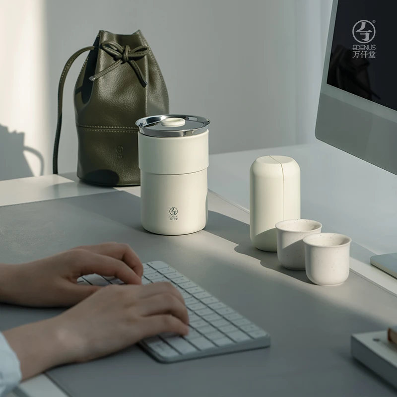 万仟堂旅行茶具套装新款户外便携一人独饮茶具套装两全其美