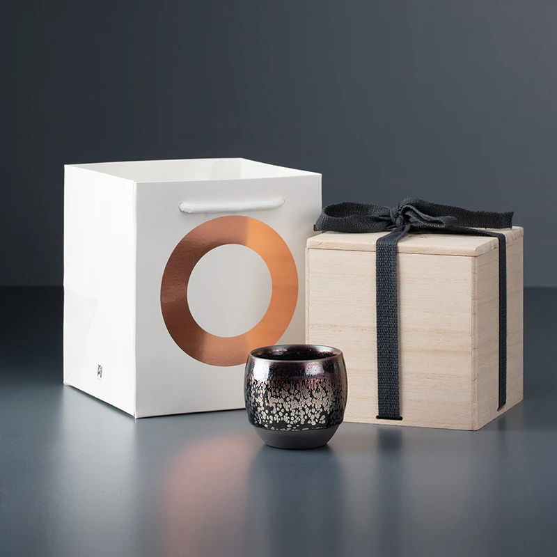 【万仟堂】黄文勇 全手工新桃盏建盏茶杯建盏主人杯正品建盏单杯