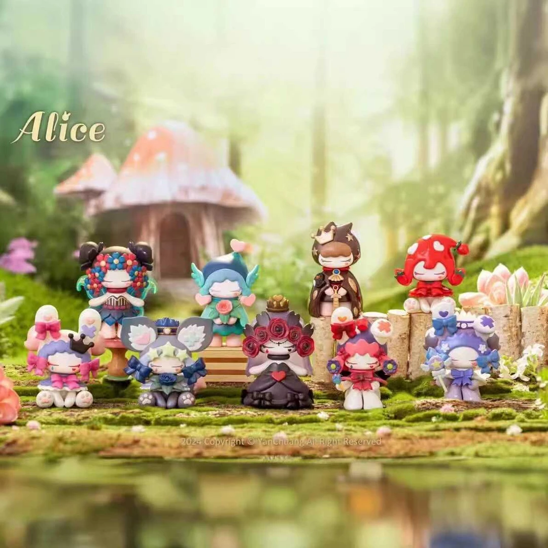 【DoDo潮玩】正版爱丽丝Alice黑暗童话系列盲盒公仔手办摆件礼物