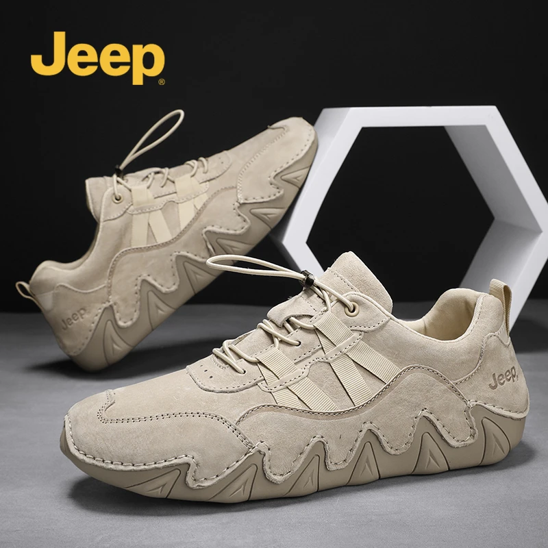JEEP/吉普男鞋时尚休闲秋季新款运动鞋软底防滑耐磨休闲运动鞋