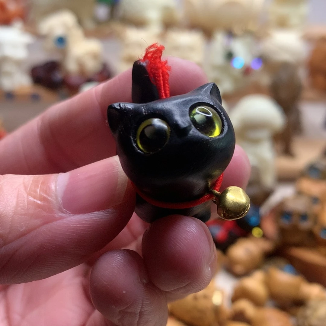 【闪购商品】檀木猫