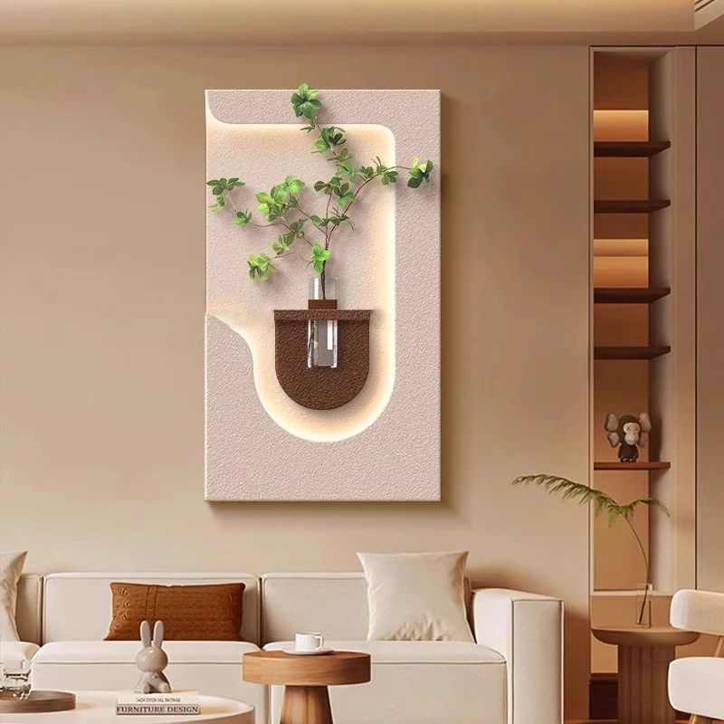 醉仙木灯画入户玄关装饰客厅背景墙书房餐厅卧室挂画