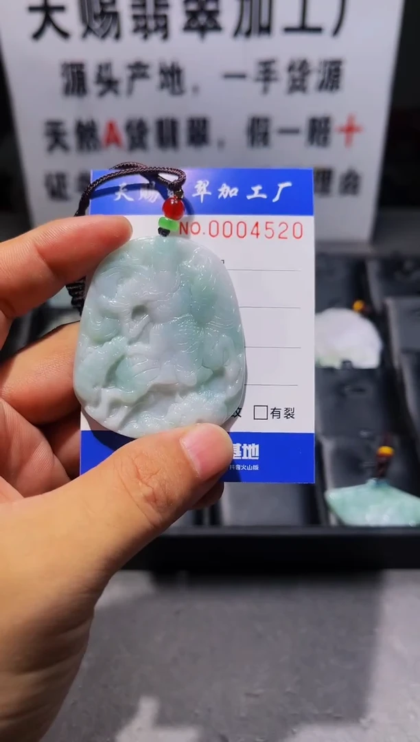 【闪购商品】翡翠颈饰未镶嵌天赐翡翠工厂闪购商品20241001