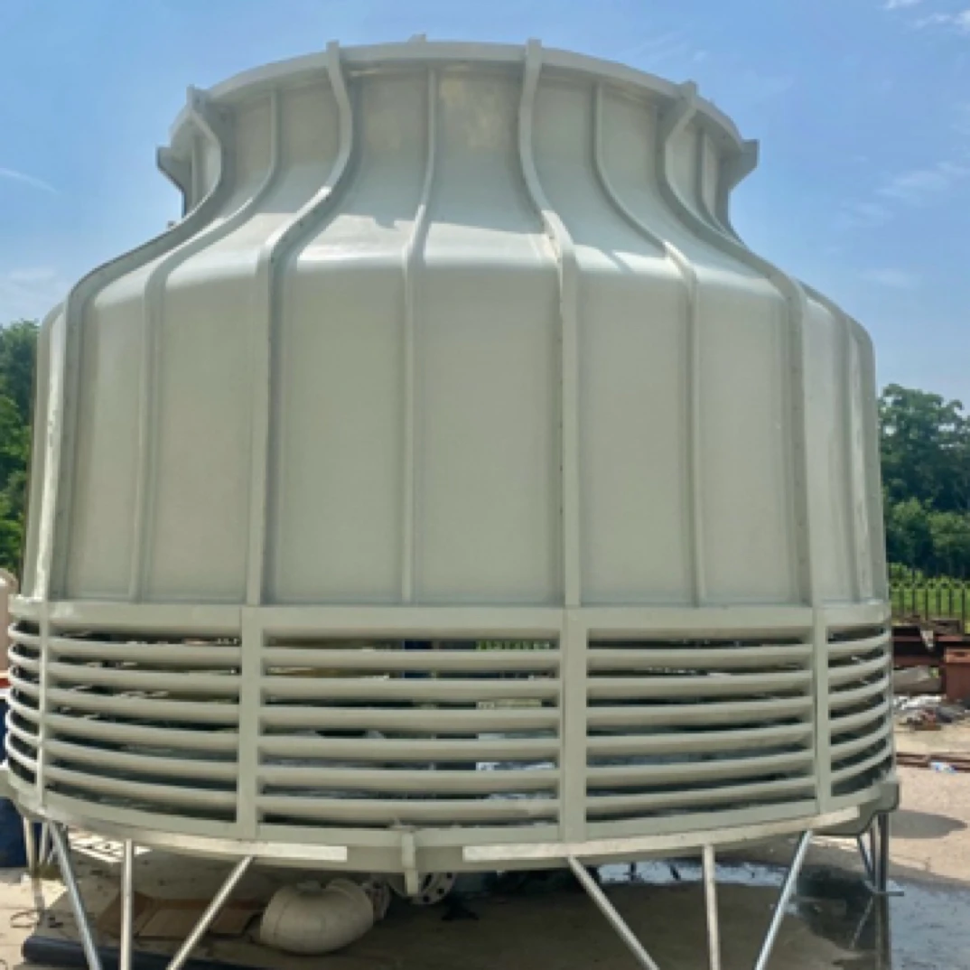 玻璃钢冷却塔工业冷水塔高温型圆形散热塔降温凉水塔