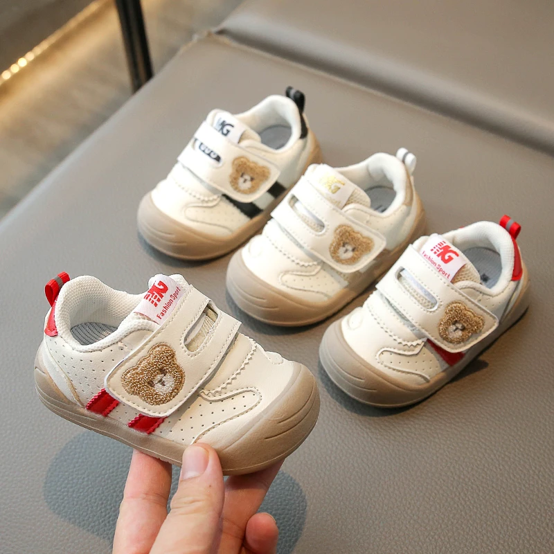 春季男宝宝幼童8-12个月学步鞋婴儿宝宝0一1-3岁春秋幼儿软底鞋子