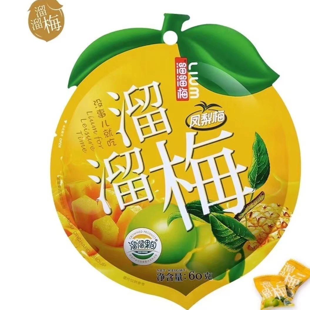 溜溜凤梨梅60g