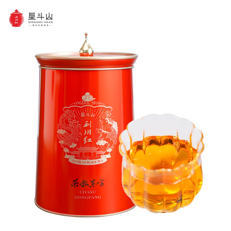 【星斗山】茶叙东方利川红茶100克 湖北高山红茶 口感醇香 罐装茶叶