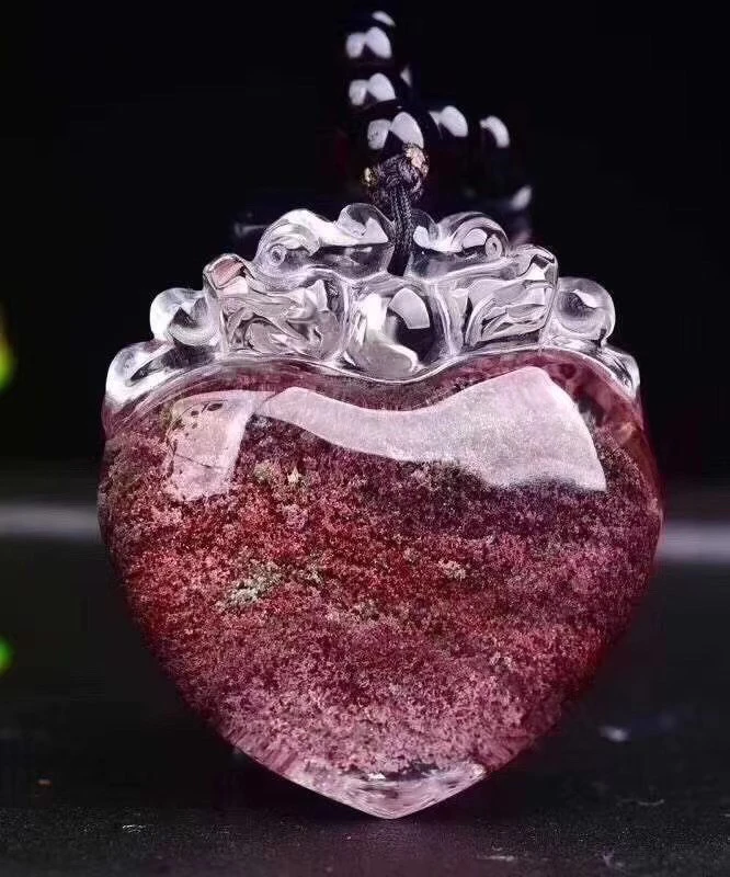 天然幽灵貔貅钱袋吊坠