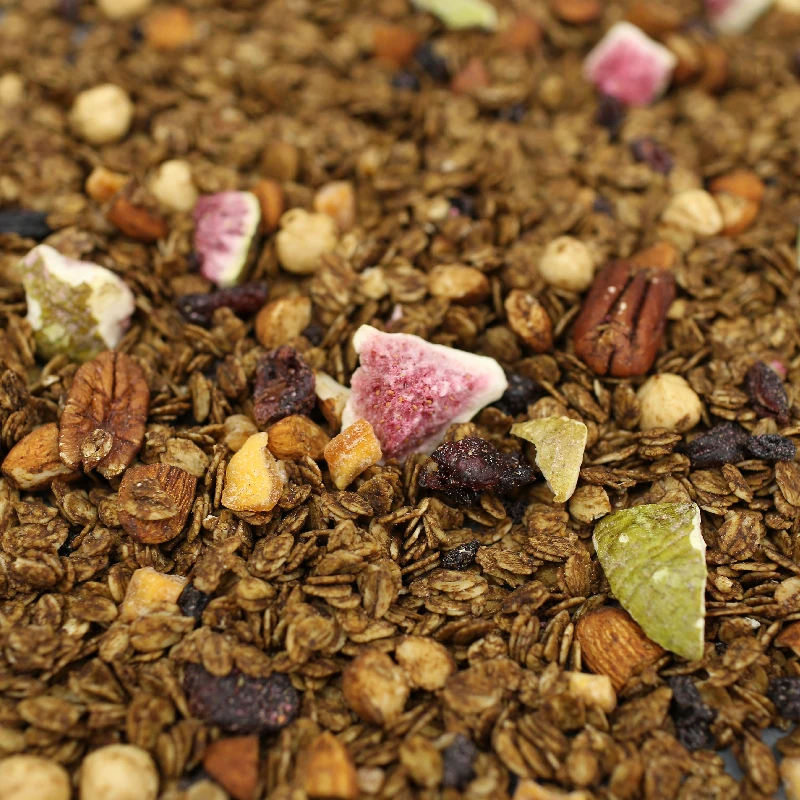 糕见哩烘焙燕麦片红茶无花果坚果燕麦片不加糖卡路里很低