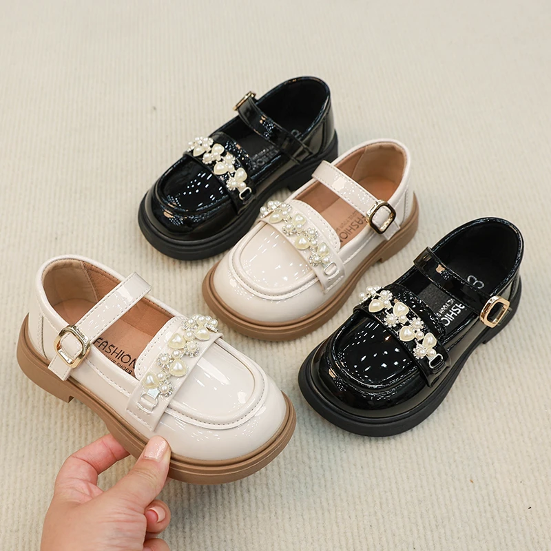 女童小皮鞋春秋新款儿童鞋子软底公主鞋英伦风夏季单鞋女宝宝6057
