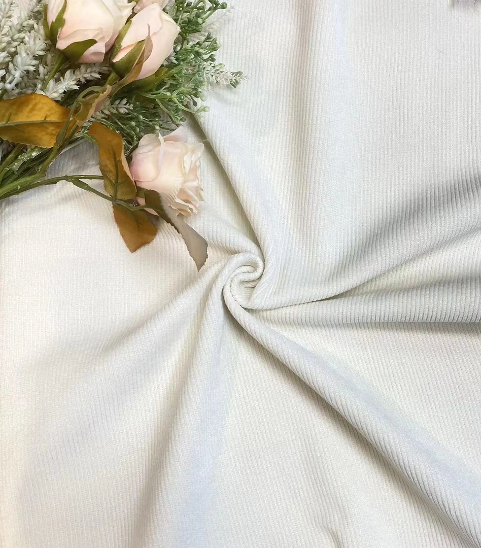 细条雪尼尔微弹厚保暖秋冬裤子9906