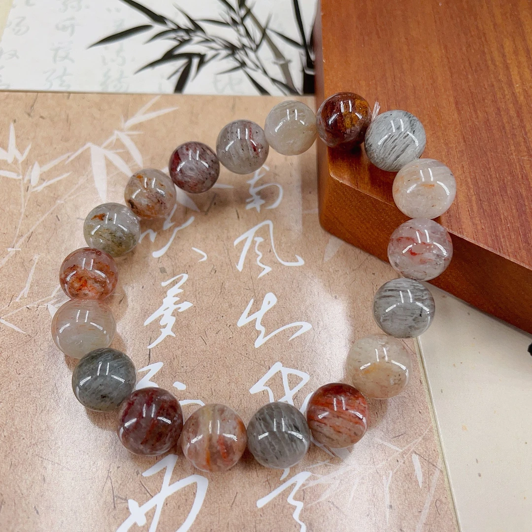 千层四季幽灵水晶手串一串