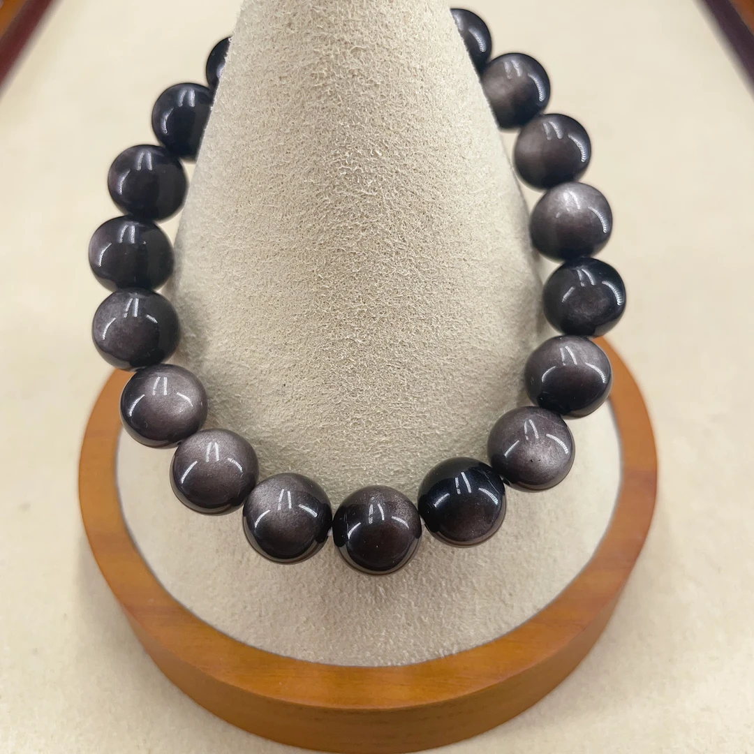 107银曜石10毫米手串一串