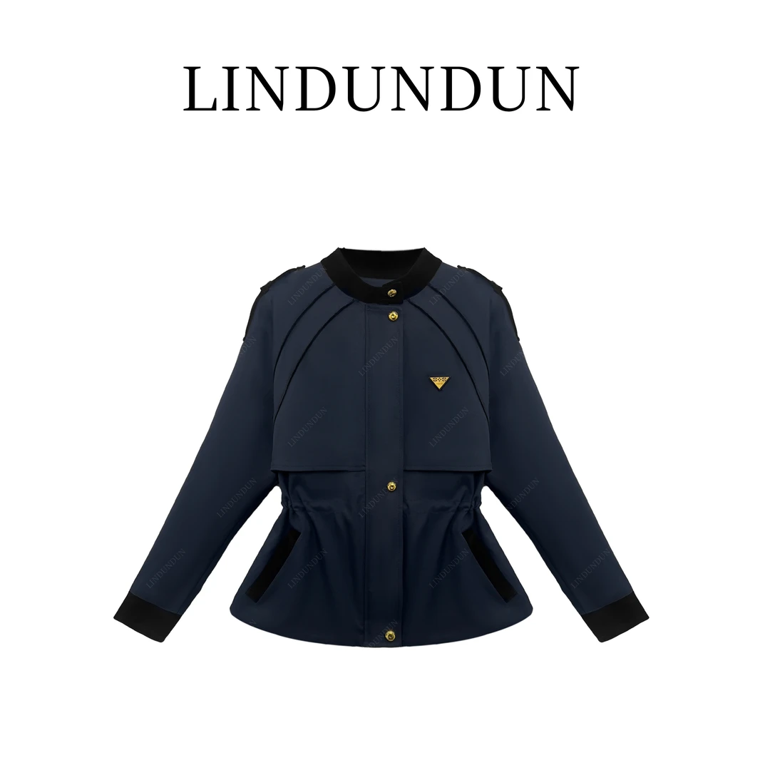 【MZ-Q】编码【11】秋冬新款时尚显瘦遮肉百搭高级设计师外套LD3208