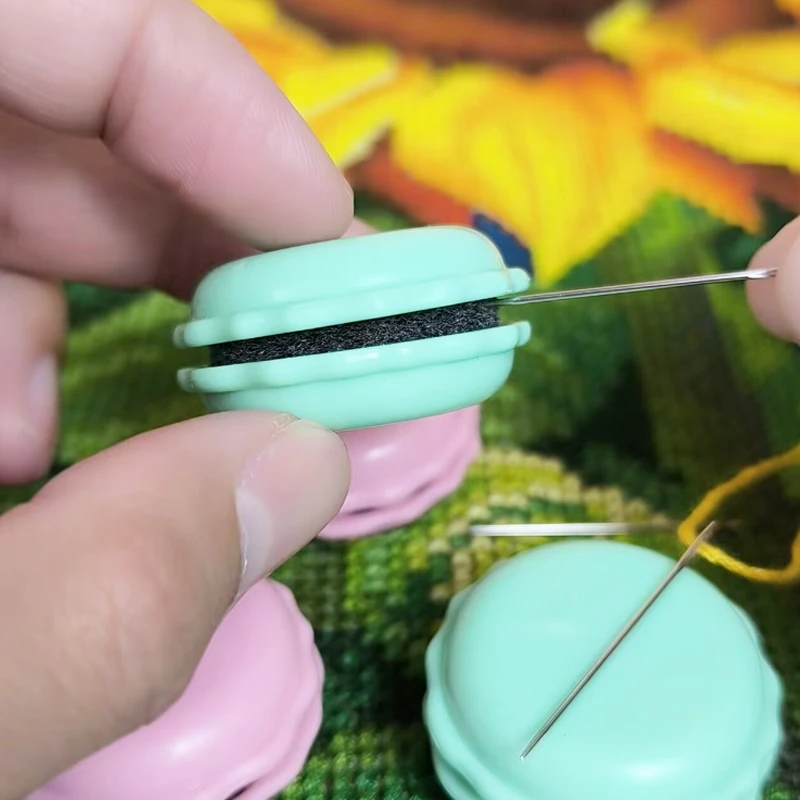 磨针吸针器十字绣专用工具辅助磨针神器吸针器收纳绣针吸磁铁强磁