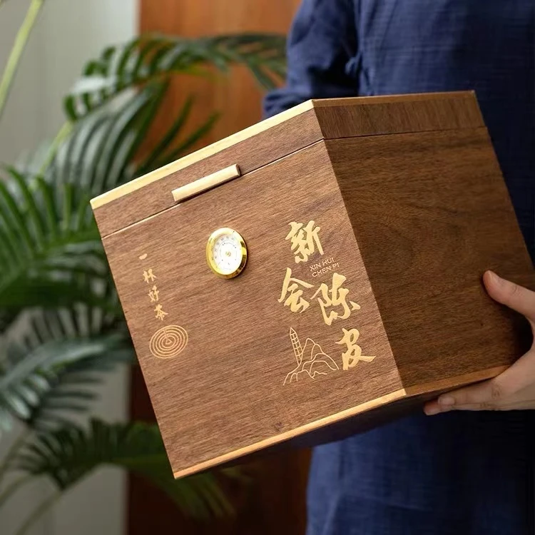 【1997年】梅江赛口围  新会陈皮箱装500g收藏浓郁老树正宗醇厚红皮