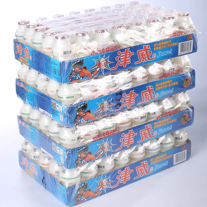 贵州津威酸奶批发一整箱经典乳酸菌饮料贵州特产含锌整箱装饮品