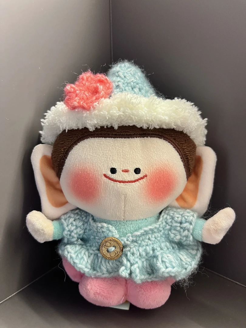 佛小伴帽衫毛边款手工钩织成品不含小佛玩偶送男朋友恐龙