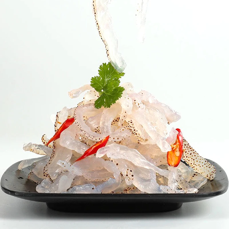 山东特产 海蜇丝 珊瑚海蜇丝 虎斑海蜇丝 凉拌食材非即食 3斤/5斤