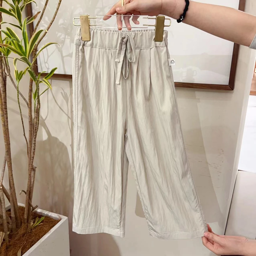 【云朵小葵】女童冰感时尚百搭休闲裤28098