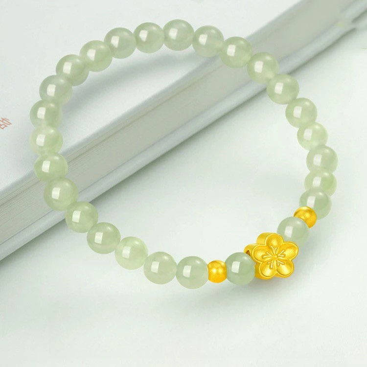 非金属仿水晶手链 2024新款手串气质百搭简约单圈小清新妈妈女士