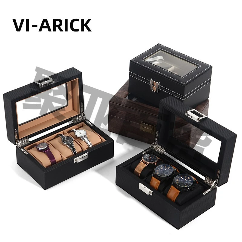 首饰盒/箱 便雅皮质手表盒简约腕表展示盒机械表盒子手链整理盒