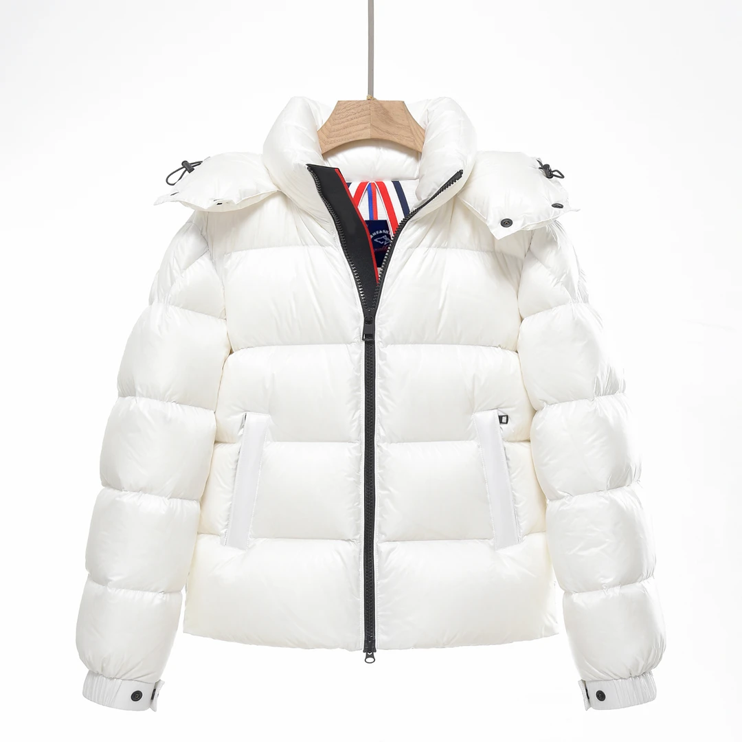 BRAVE&SHARK/勇士鲨鱼秋冬男士轻奢鹅绒服连帽休闲时尚羽绒服2227