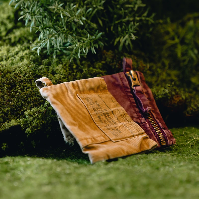 染色水洗做旧多结构军事挂包零钱包Military packets便携